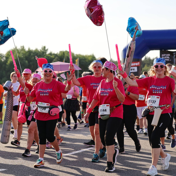 Lüfi Walking Team-Anmeldung zum Firmenlauf